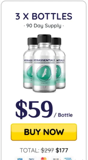 59$ per bottel Kerassentials fungus oils